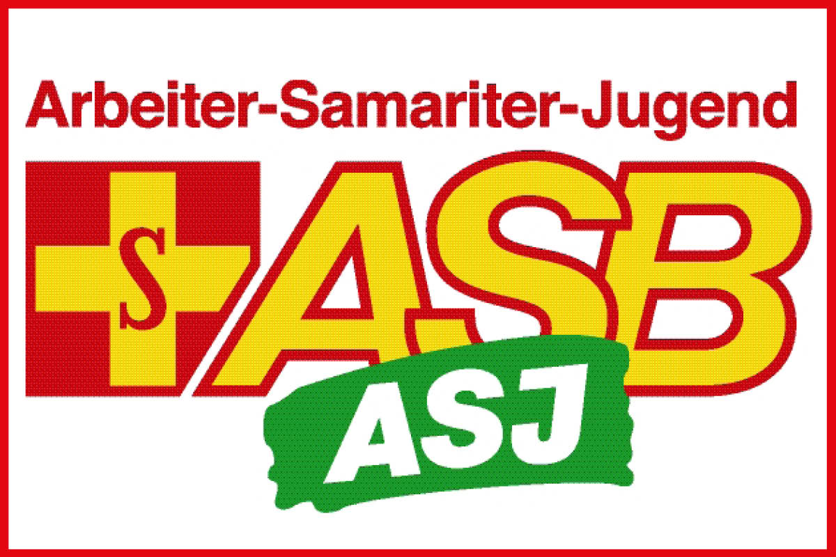 Logo ASJ Arbeiter-Samariter-Bund Netz mit Rahmen