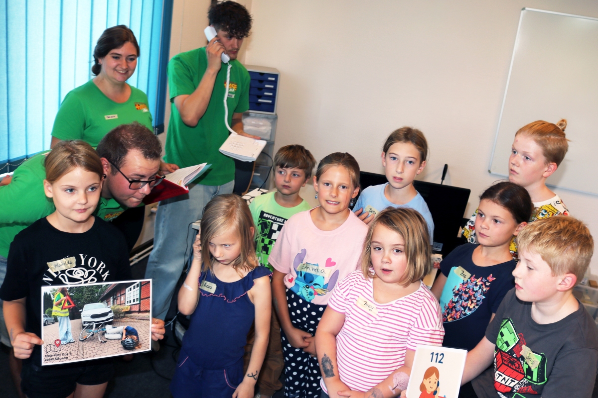 Kids werden fit für den Notfall