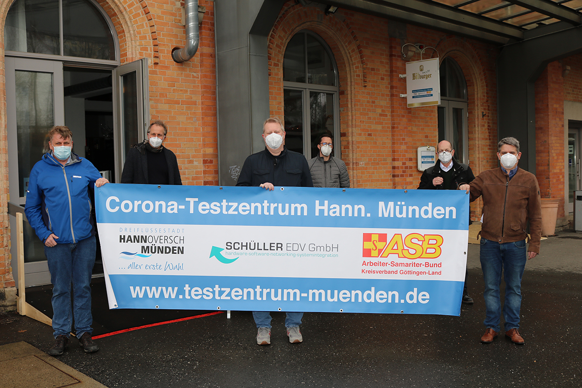 Corona-Testzentrum Hann. Münden startet in Kürze