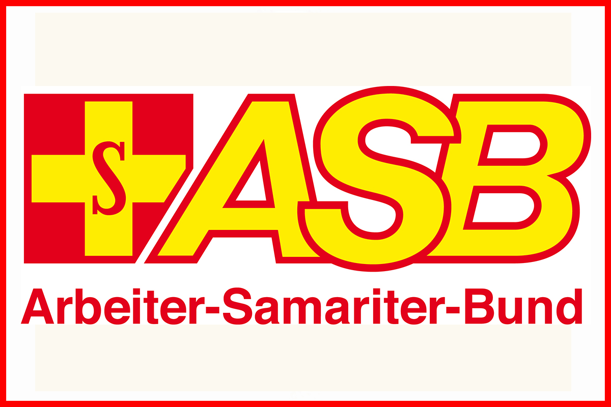 ASB-Logo mit rotem Rahmen Teaser Logo ASB