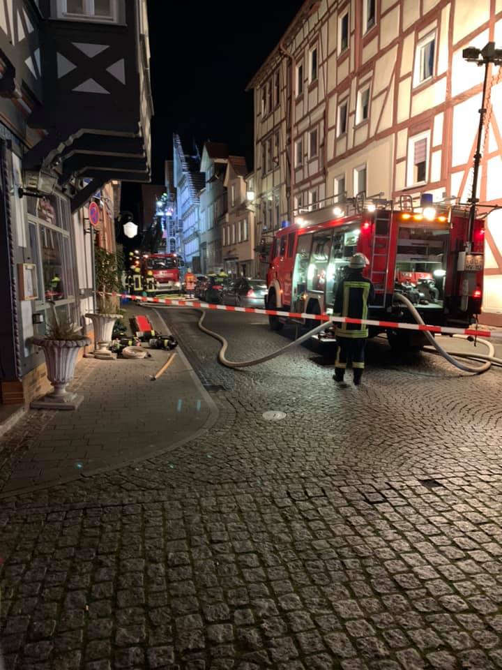 SEG rückte zu Dachstuhlbrand in Münden aus