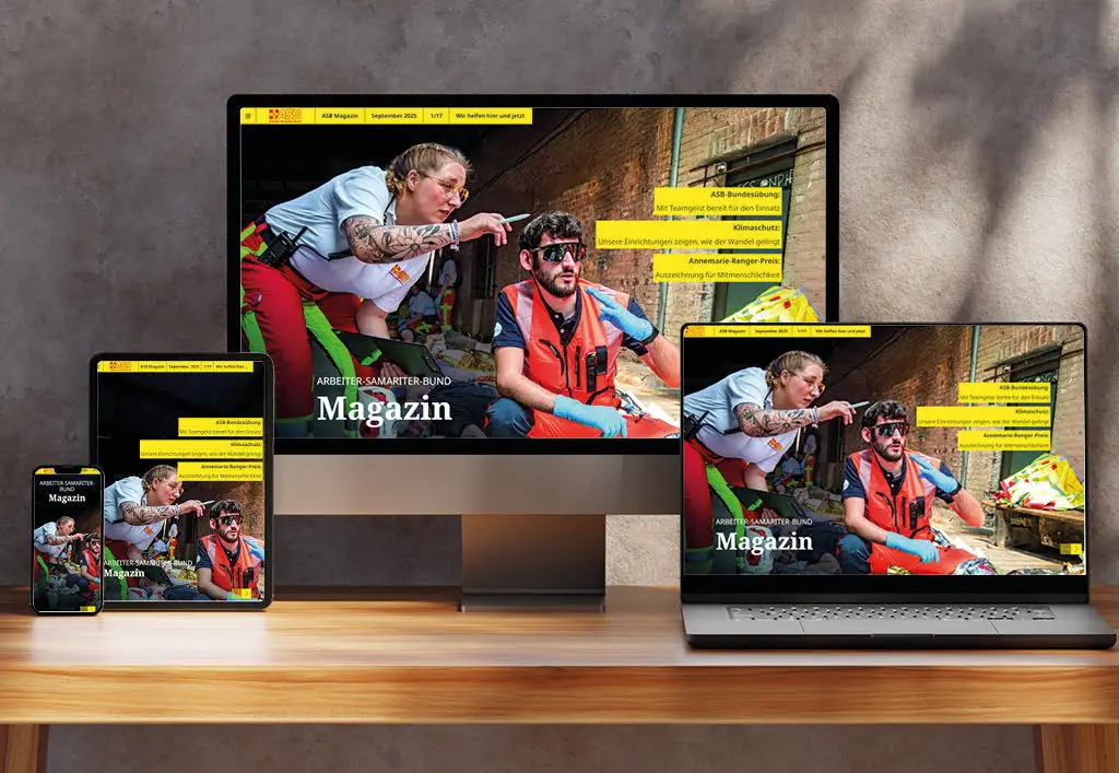 ASB-Magazin September: Großübung in Kassel und Status 6 in Münden