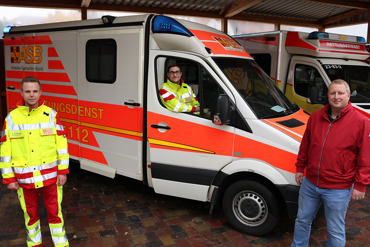 Zweiter Rettungswagen für die Schnell-Einsatz-Gruppe